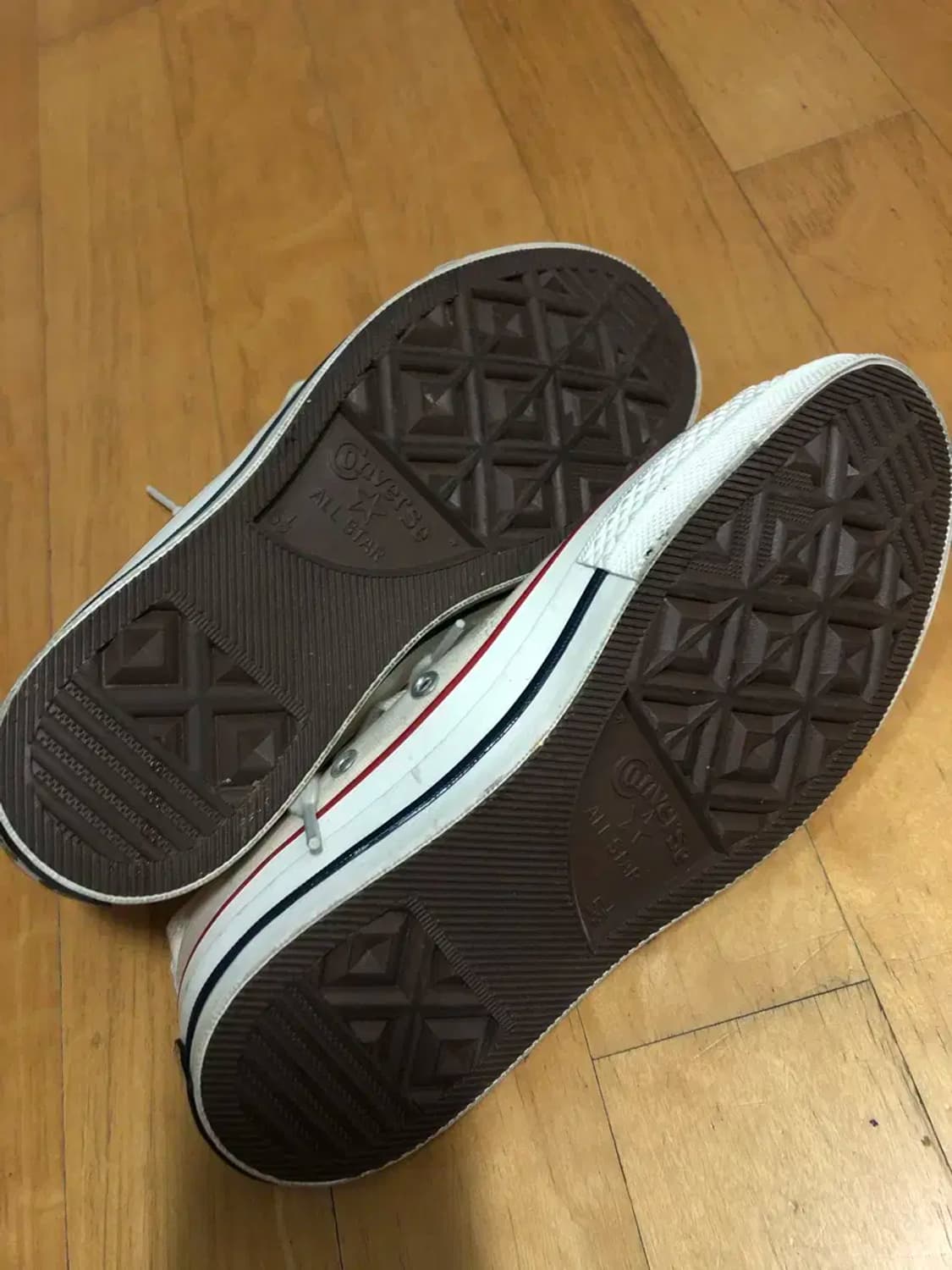 컨버스 올스타 척테일러 화이트 아이보리 스니커즈 245 상품이미지7