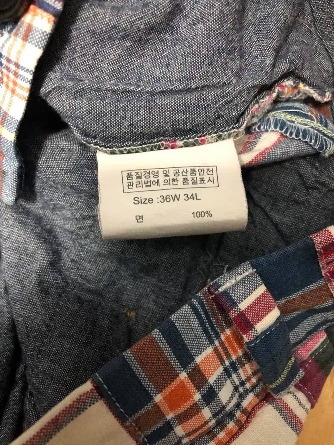 브룩스브라더스 마드라스 패치워크 밀라노핏 팬츠 36 상품이미지10