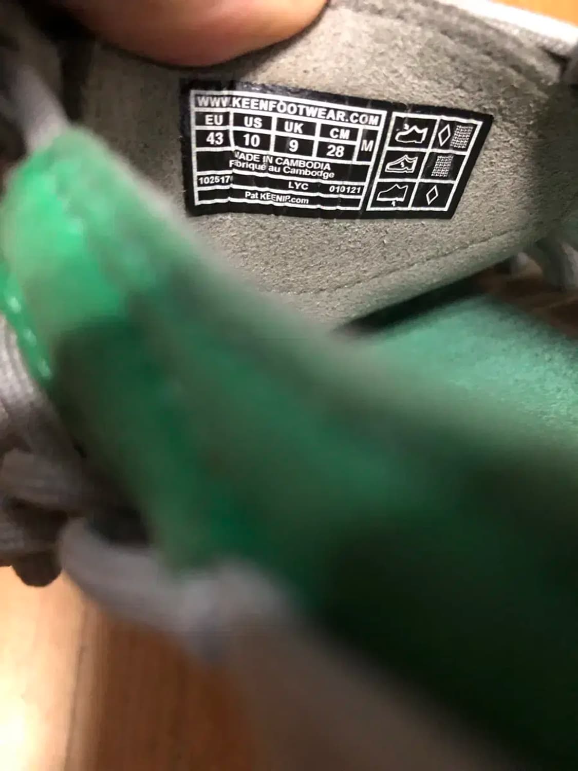 킨 keen 유니크 샌들 슬리퍼 그레이 그린 280 상품이미지9