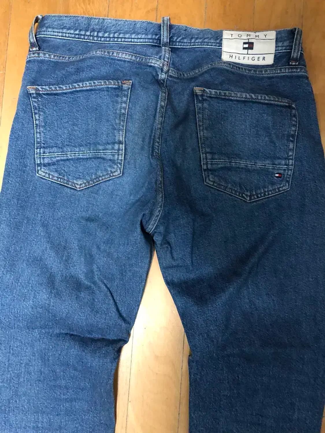 타미힐피거 클래식 자수 크라운 테이퍼드핏 데님팬츠 31 상품이미지7