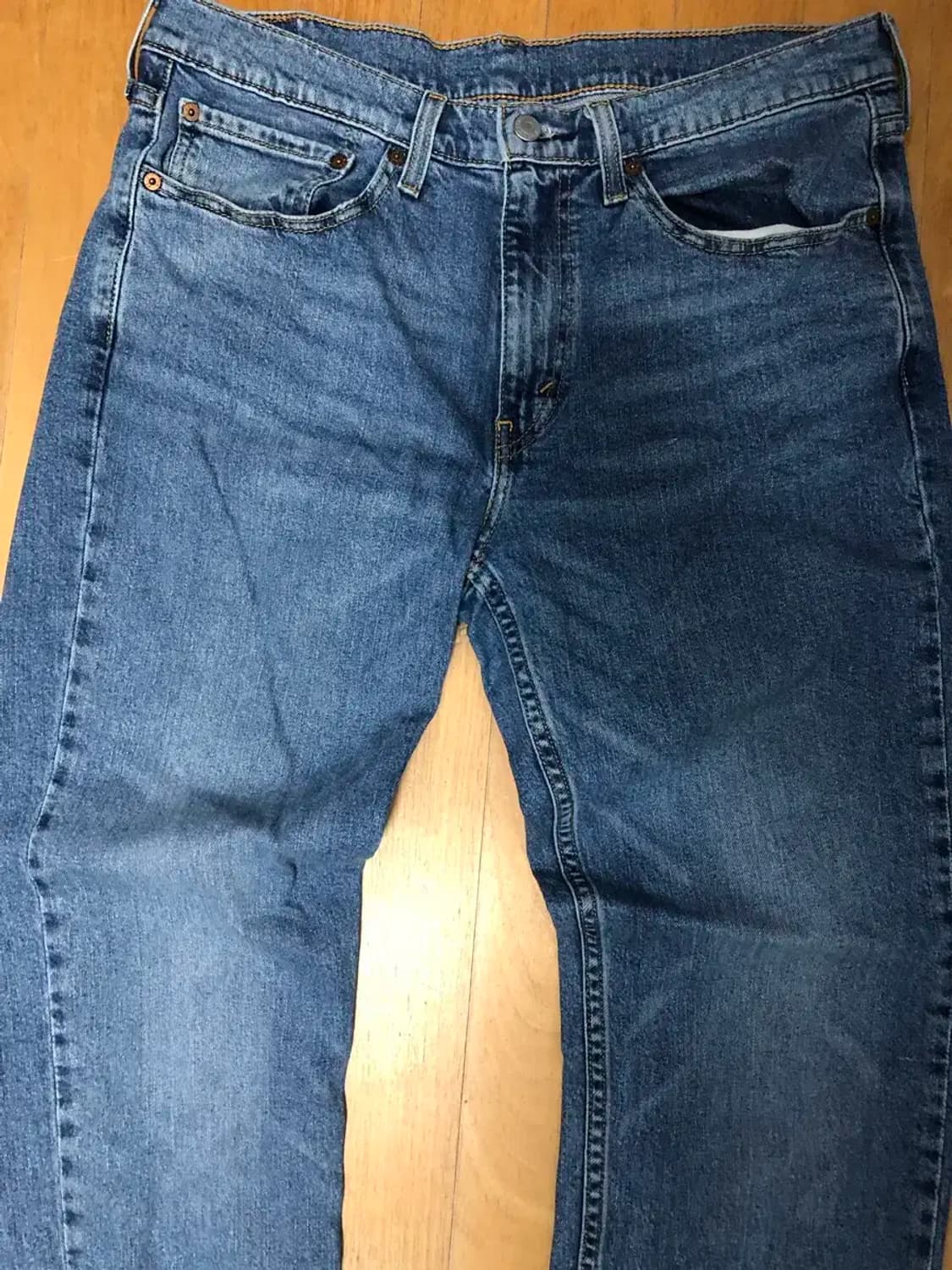 리바이스 514 빈티지 워싱 스트레이트핏 데님팬츠 34 상품이미지3