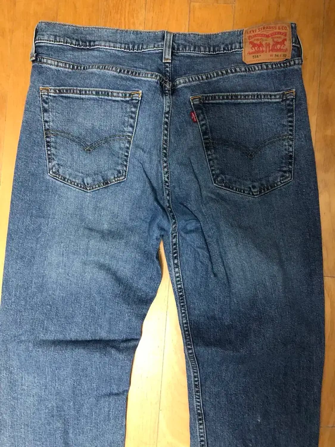 리바이스 514 빈티지 워싱 스트레이트핏 데님팬츠 34 상품이미지5