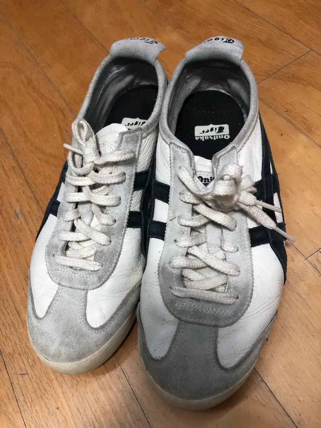 오니츠카타이거 멕시코66 빈티지 화이트 블랙 240 상품이미지2