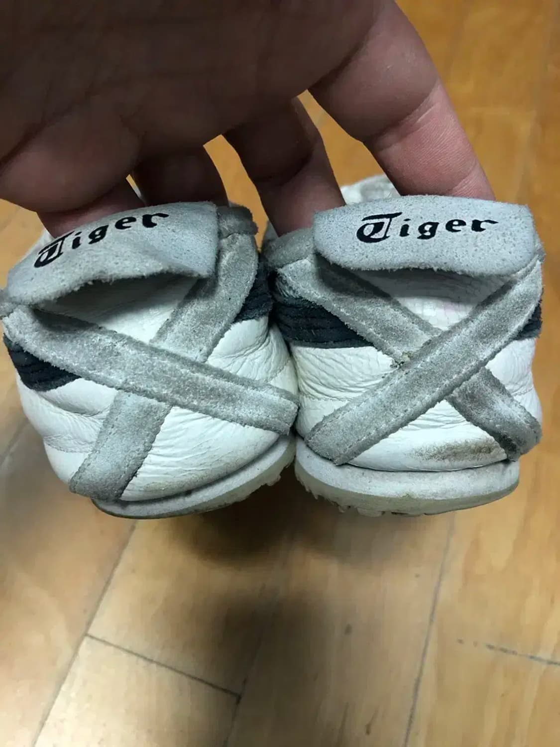 오니츠카타이거 멕시코66 빈티지 화이트 블랙 240 상품이미지7