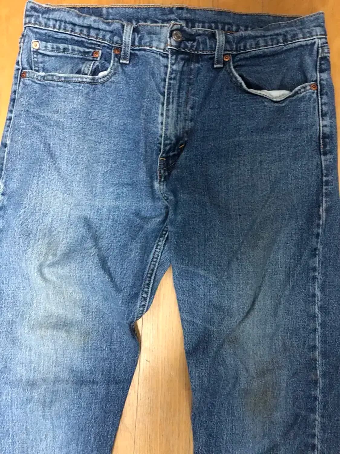 리바이스 502 빈티지 워싱 테이퍼드핏 데님팬츠 34 상품이미지3