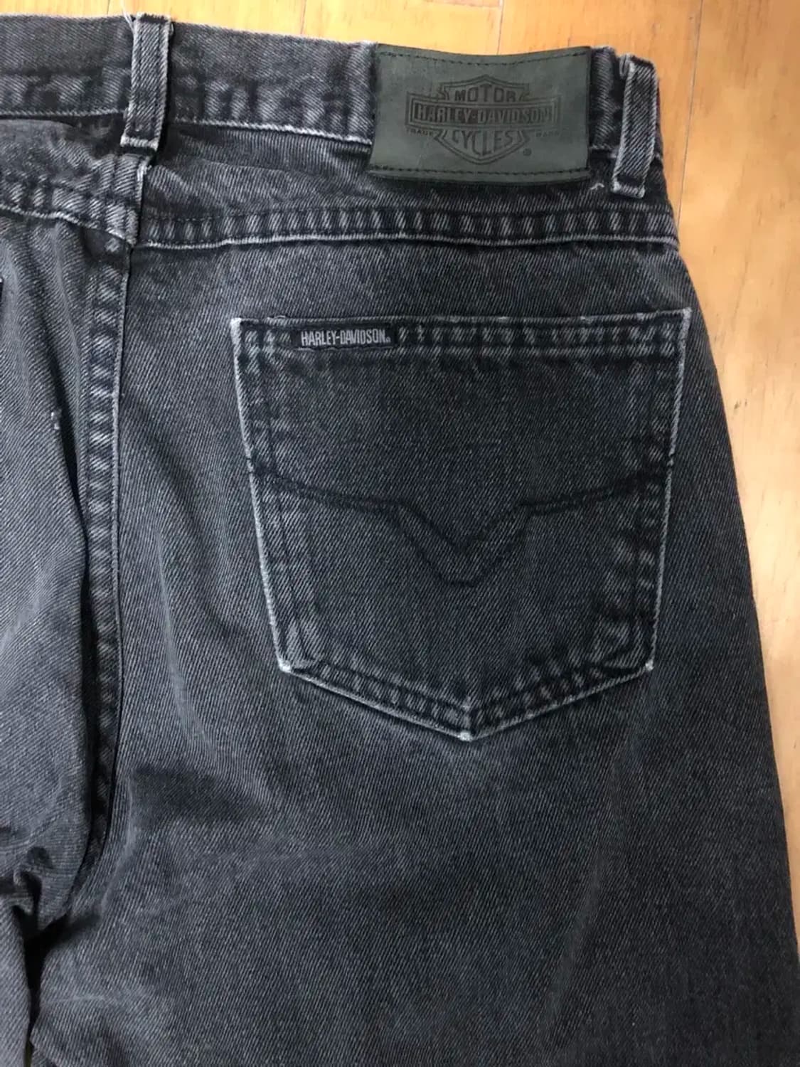 할리데이비슨 빈티지 워싱 릴렉스핏 데님팬츠 32 상품이미지9