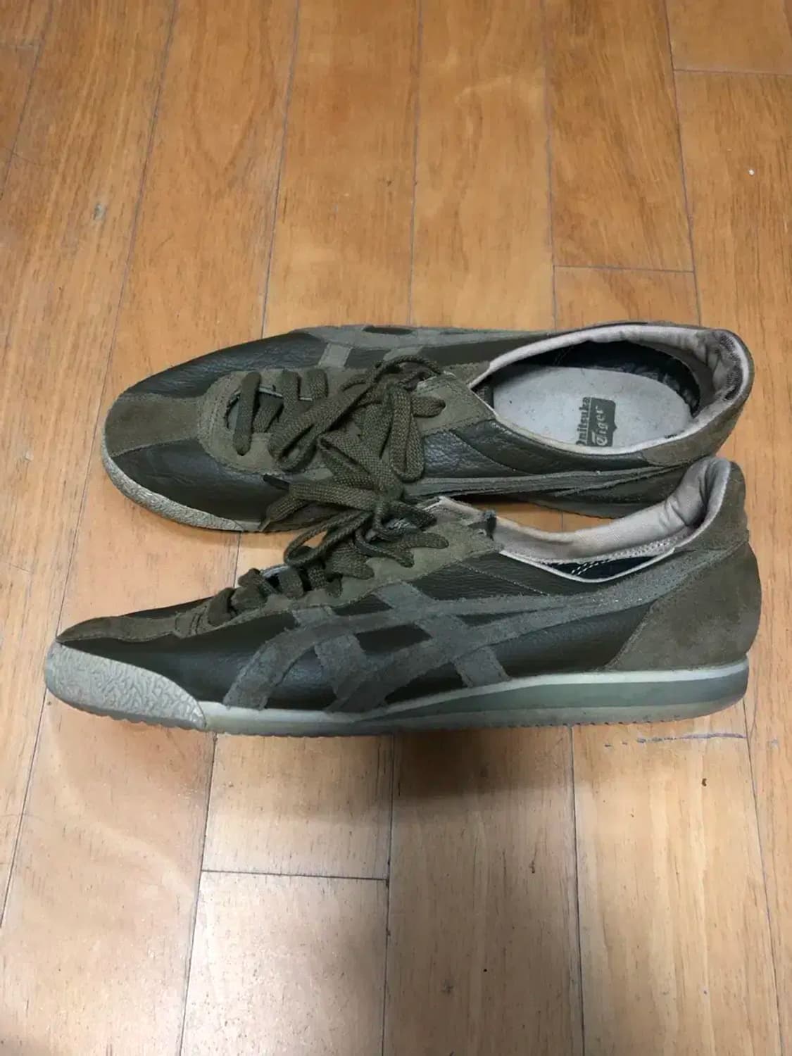 오니츠카타이거 코르세어 스니커즈 카키 255 상품이미지6