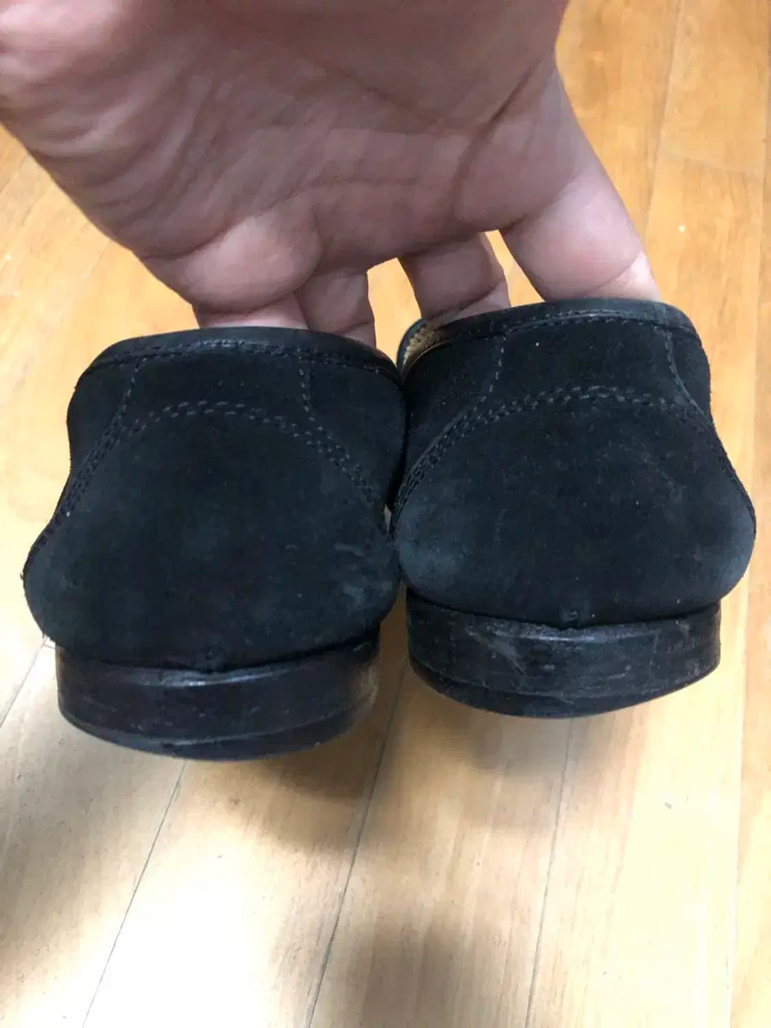 페라가모 클래식 스웨이드 레더 드라이빙 슈즈 로퍼 280 상품이미지6