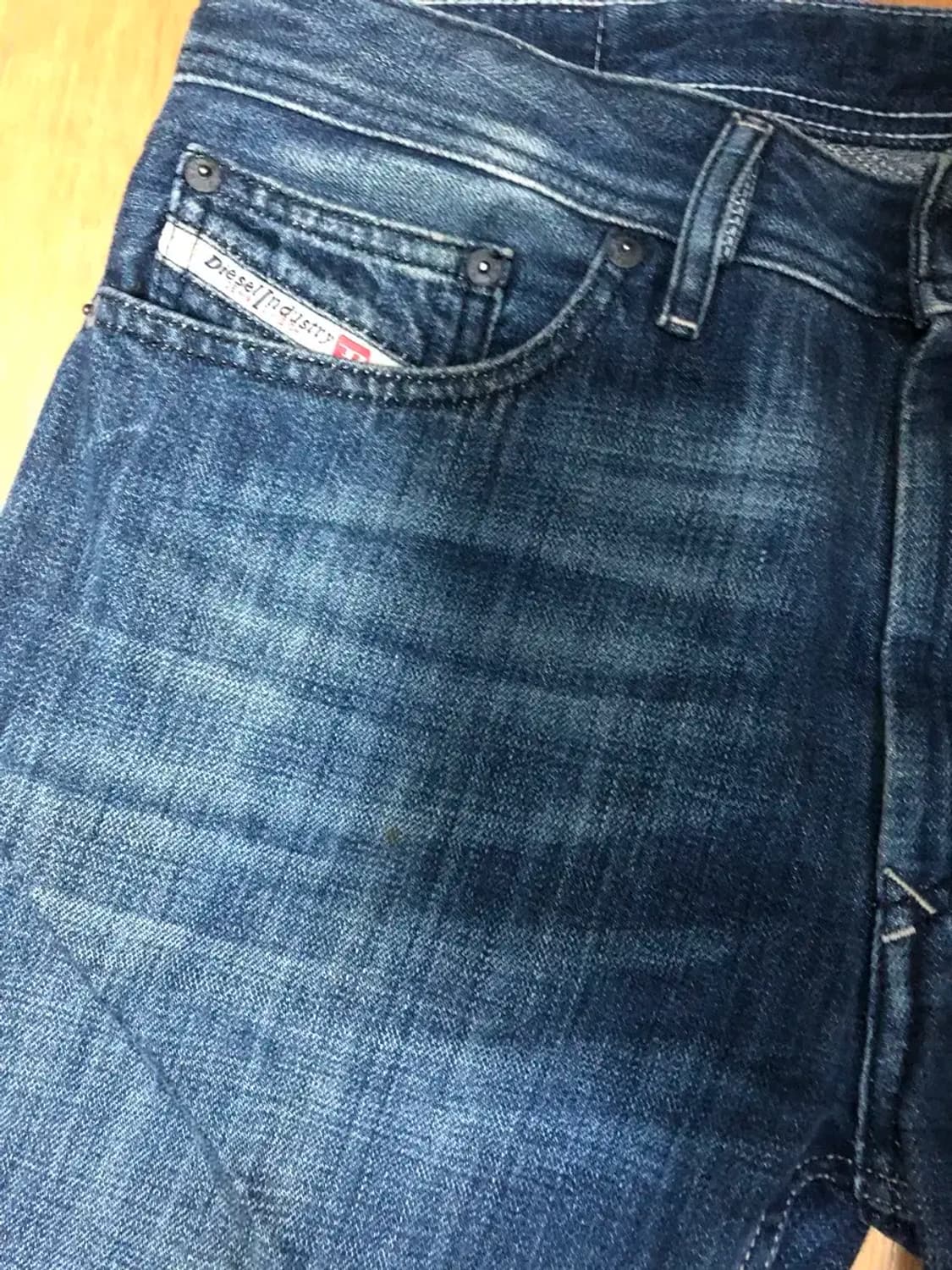 디젤 타나즈 슬림 캐쥬얼 빈티지 워싱 데님팬츠 31 상품이미지4