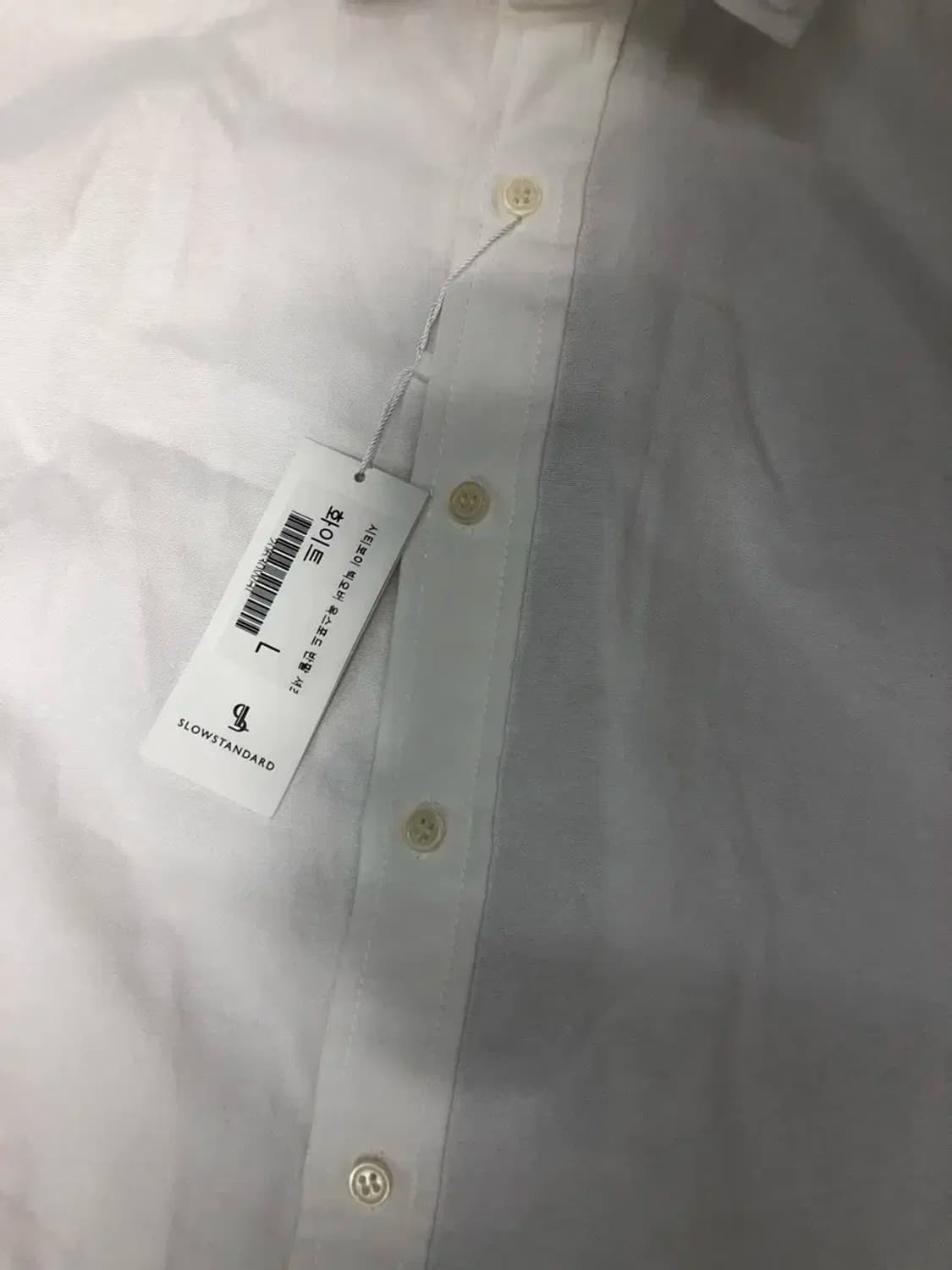 라퍼지스토어 시티보이 빅오버 옥스포드 반팔 셔츠 L 상품이미지4