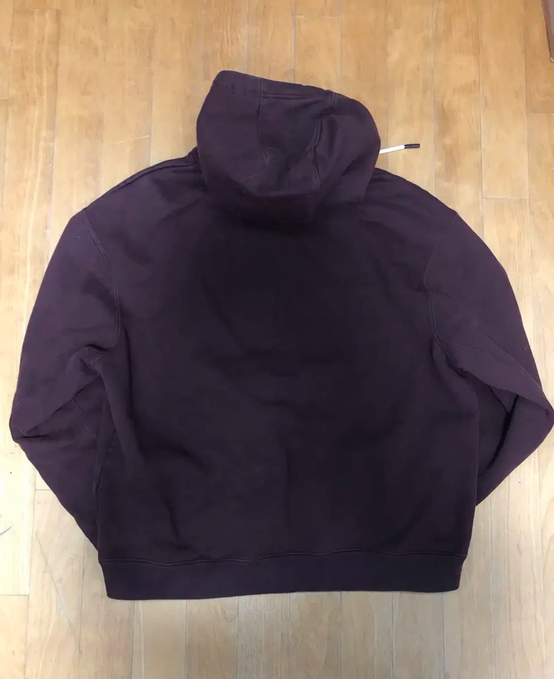 나이키 Just do it 후드티 버건디 후디 XXL 상품이미지2