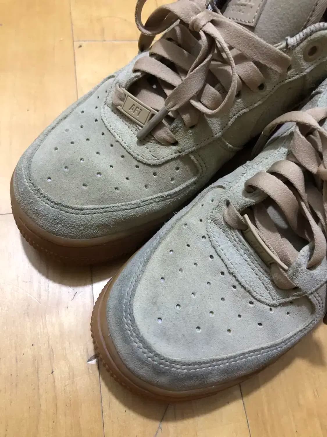 나이키 에어포스1 로우 머쉬룸 스웨이드 슈즈 230 상품이미지3