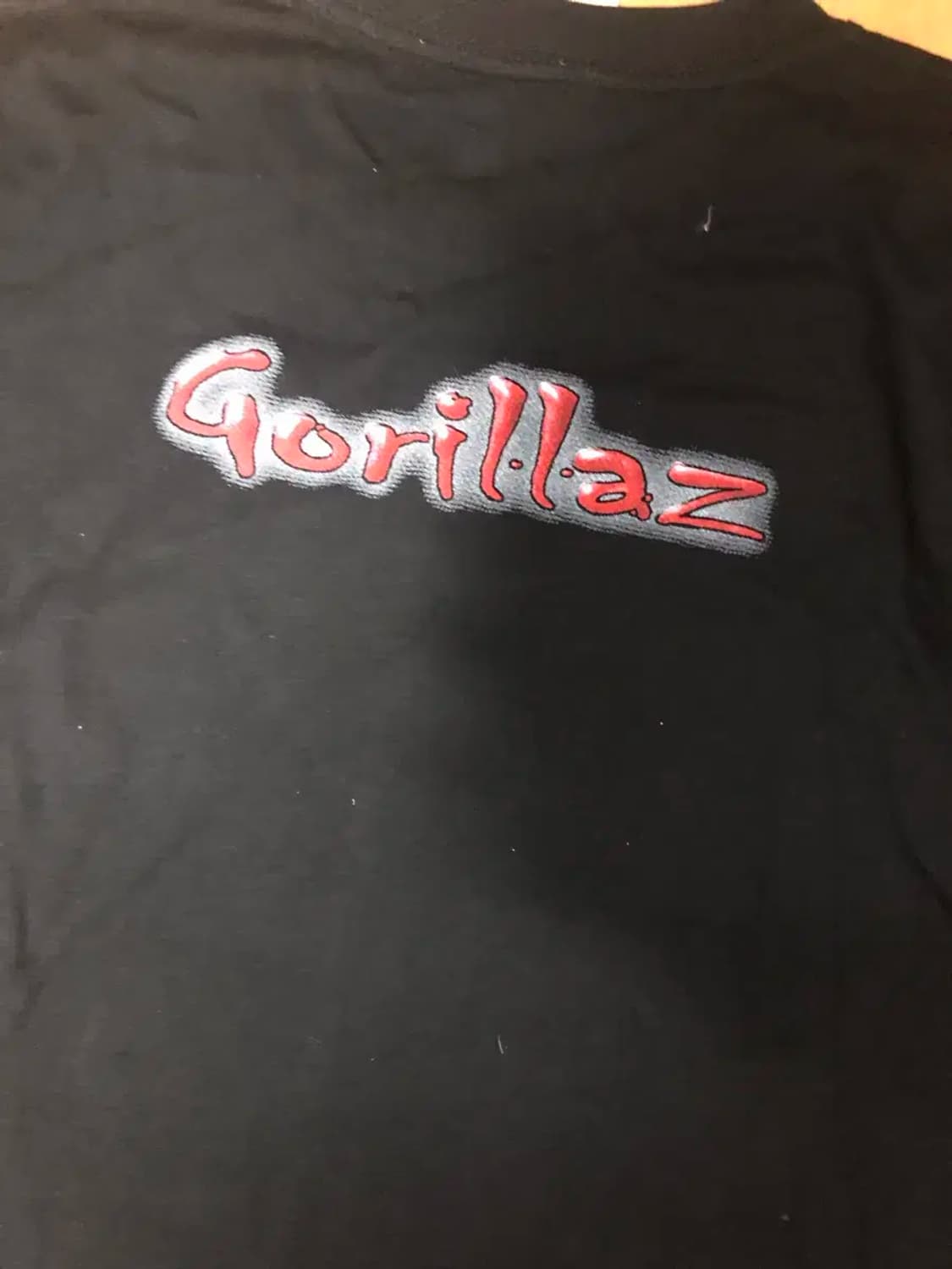 Michael Gorillaz 고릴라즈 블랙 반팔 티셔츠 XL 상품이미지4