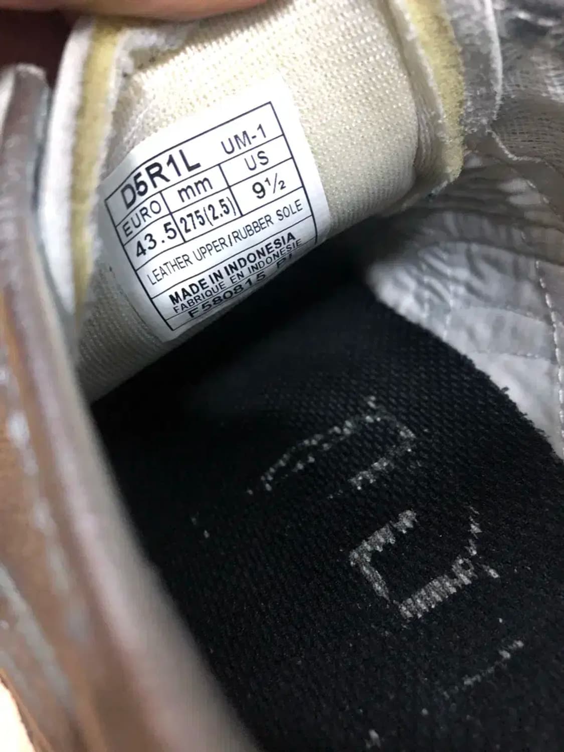 오니츠카타이거 멕시코66 실버 스니커즈 275 상품이미지9