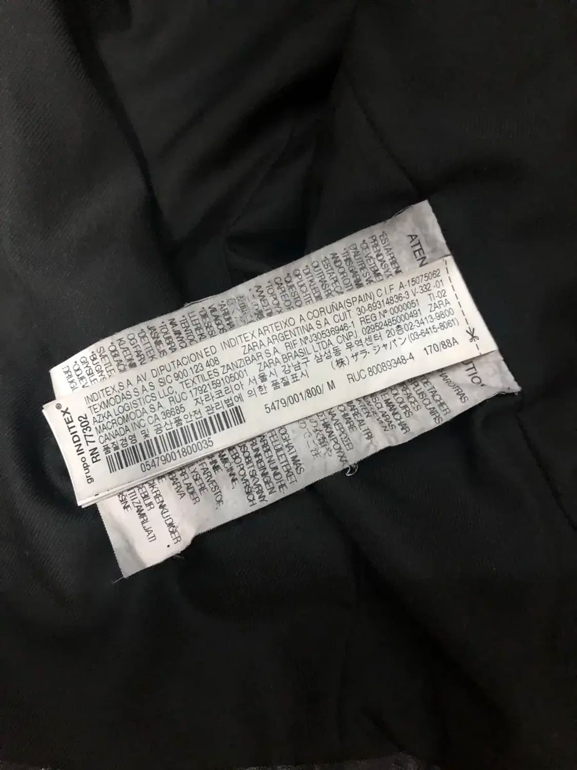 자라 양가죽 레더 라이더자켓 우먼 M 상품이미지8