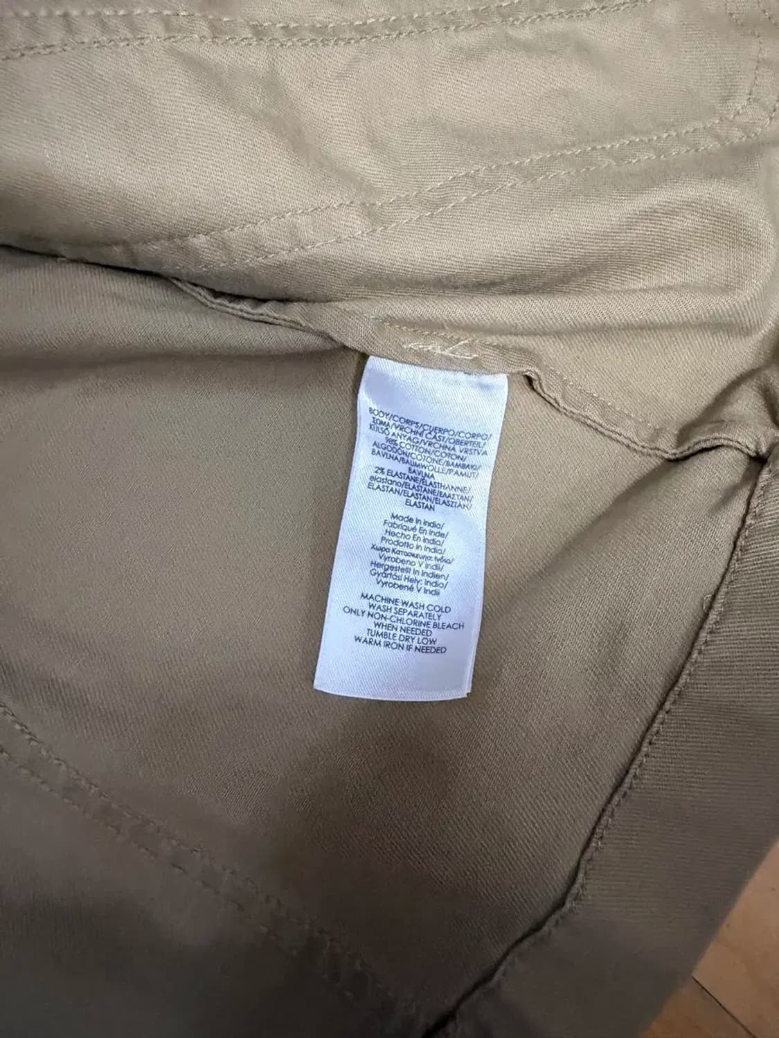 CHAPS 챕스 랄프로렌 사파리 자켓 베이지 XL 상품이미지8