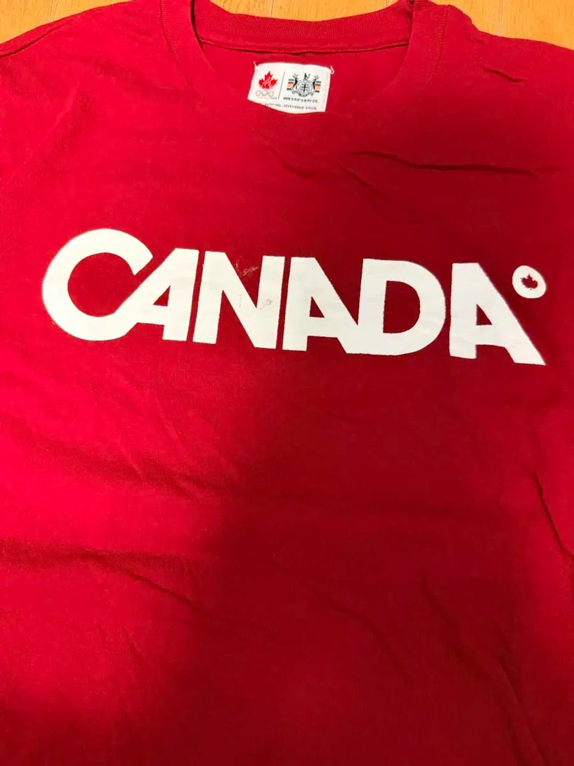 허드슨베이 캐나다 올림픽 캐나다 대표팀 티셔츠 M 상품이미지3
