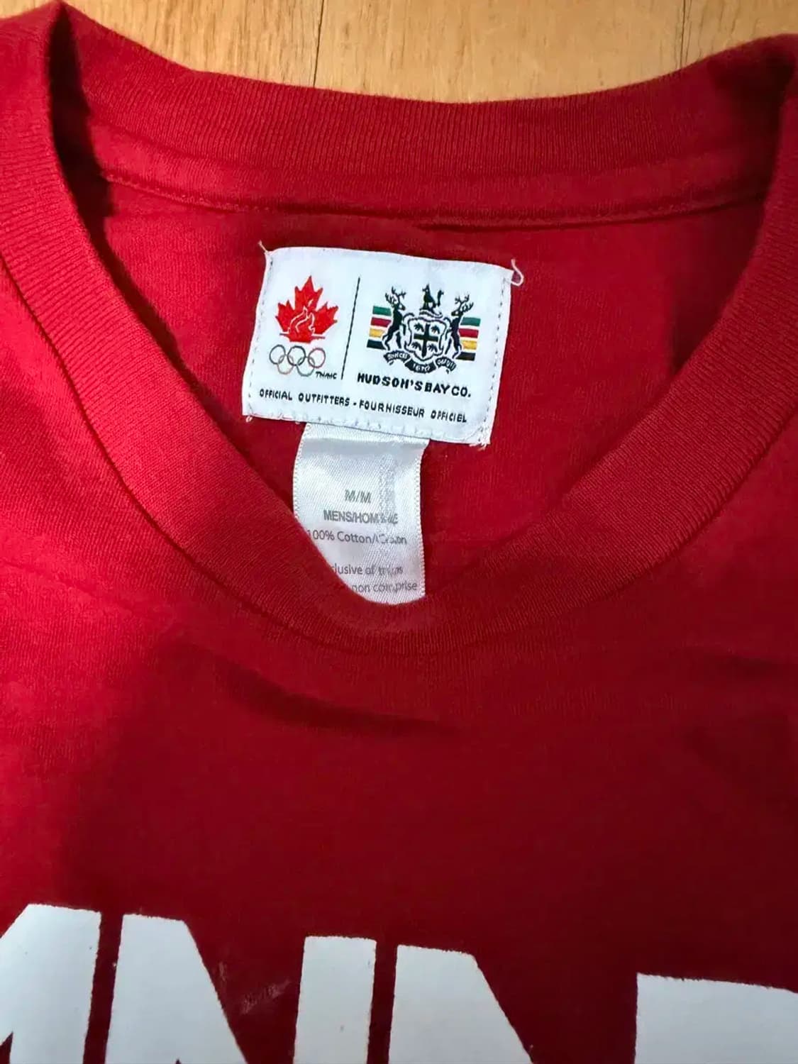 허드슨베이 캐나다 올림픽 캐나다 대표팀 티셔츠 M 상품이미지6