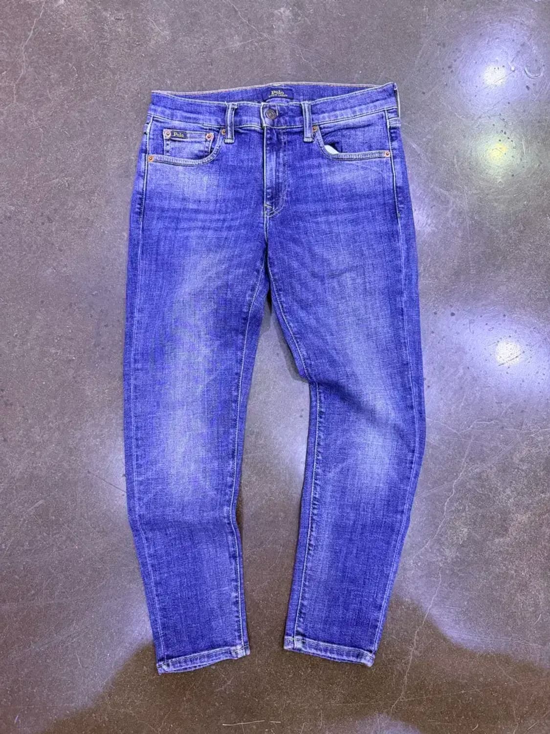 폴로 랄프로렌 톰킨스 스키니 크롭진 데님팬츠 28 상품이미지1