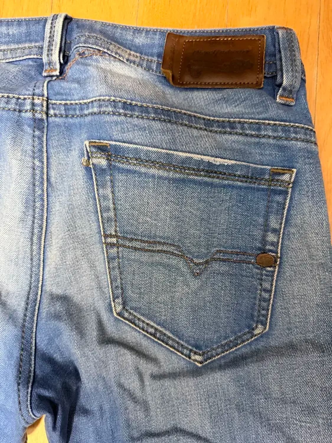디젤 타바 슬림 스키니핏 빈티지 워싱 데님팬츠 28 상품이미지6