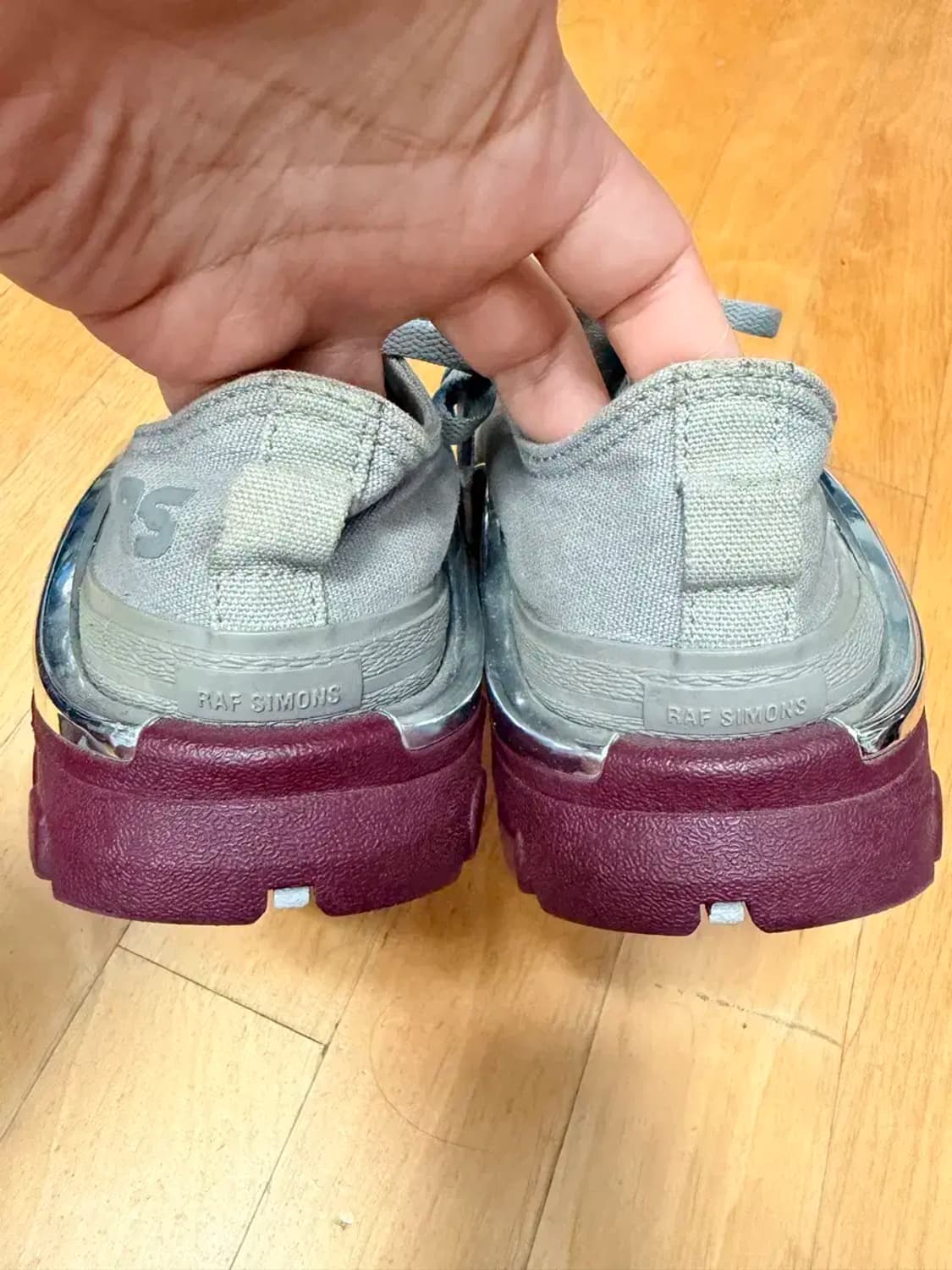 아디다스 x 라프시몬스 뉴러너 디트로이트 그레이 260 상품이미지8