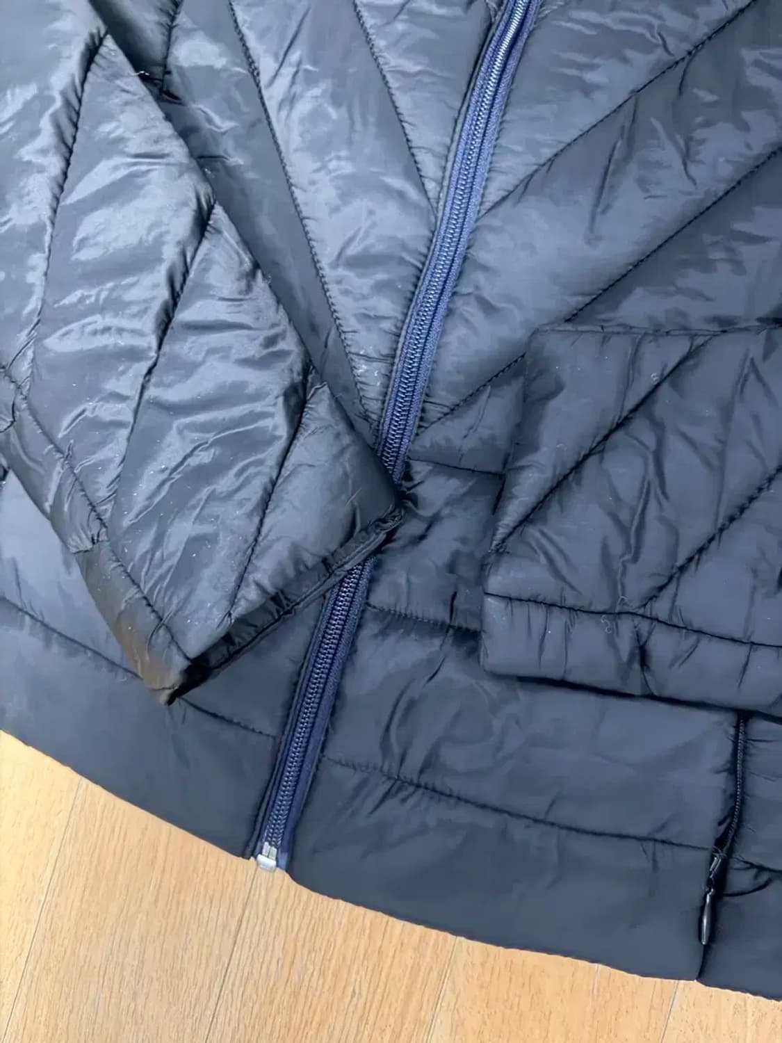 타미힐피거 거위털 경량패딩 점퍼 블랙 XS 상품이미지5