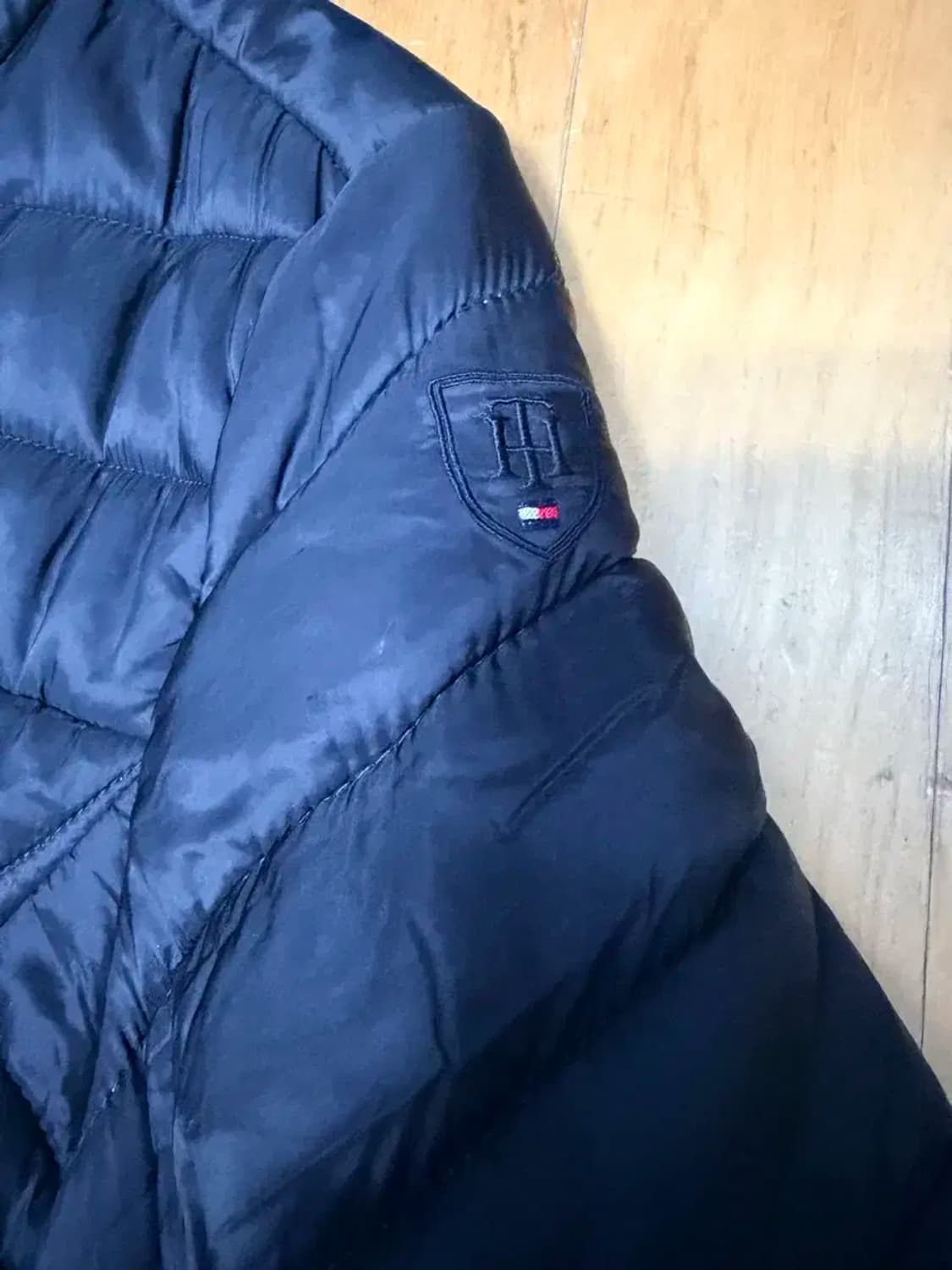 타미힐피거 거위털 경량패딩 점퍼 블랙 XS 상품이미지7