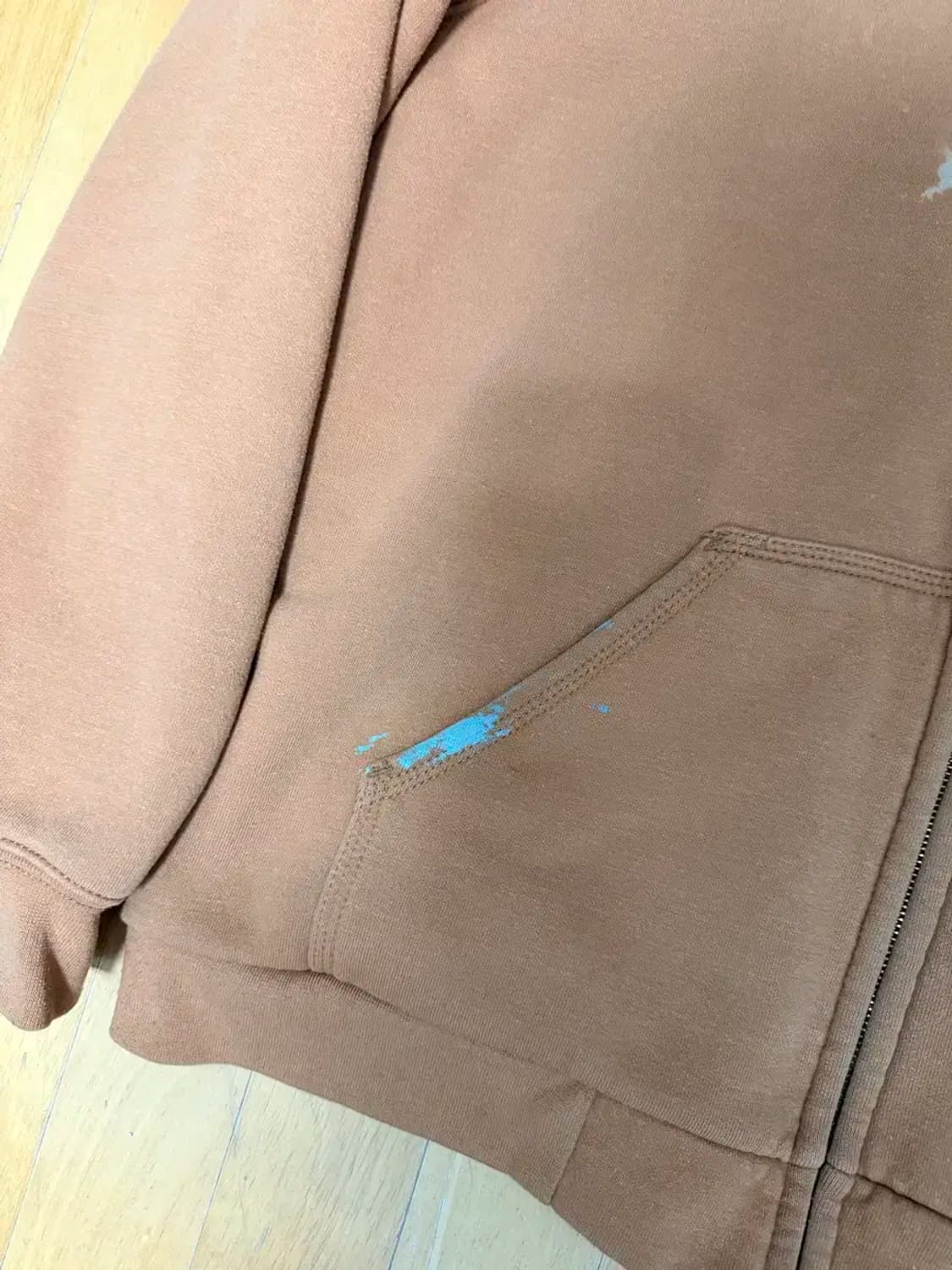 칼하트 레인디펜더 짚업후드 자켓 L 상품이미지4