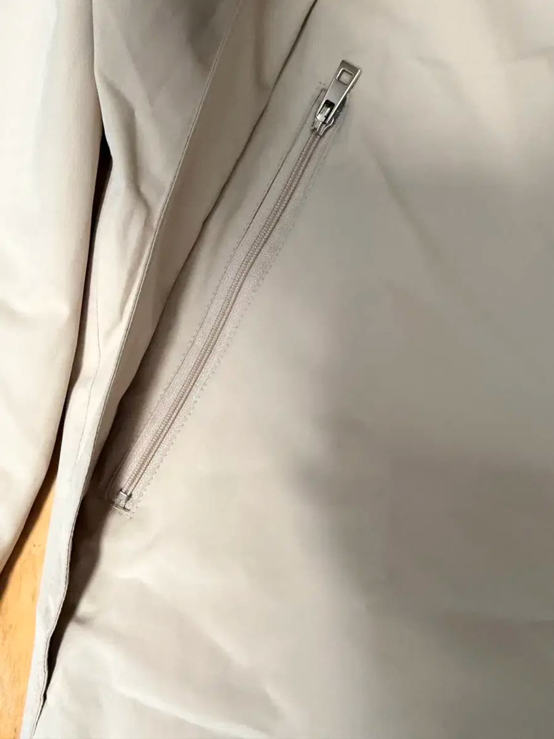 마에스트로 고어텍스 바람막이 점퍼 캐쥬얼 베이지 자켓 105 상품이미지4