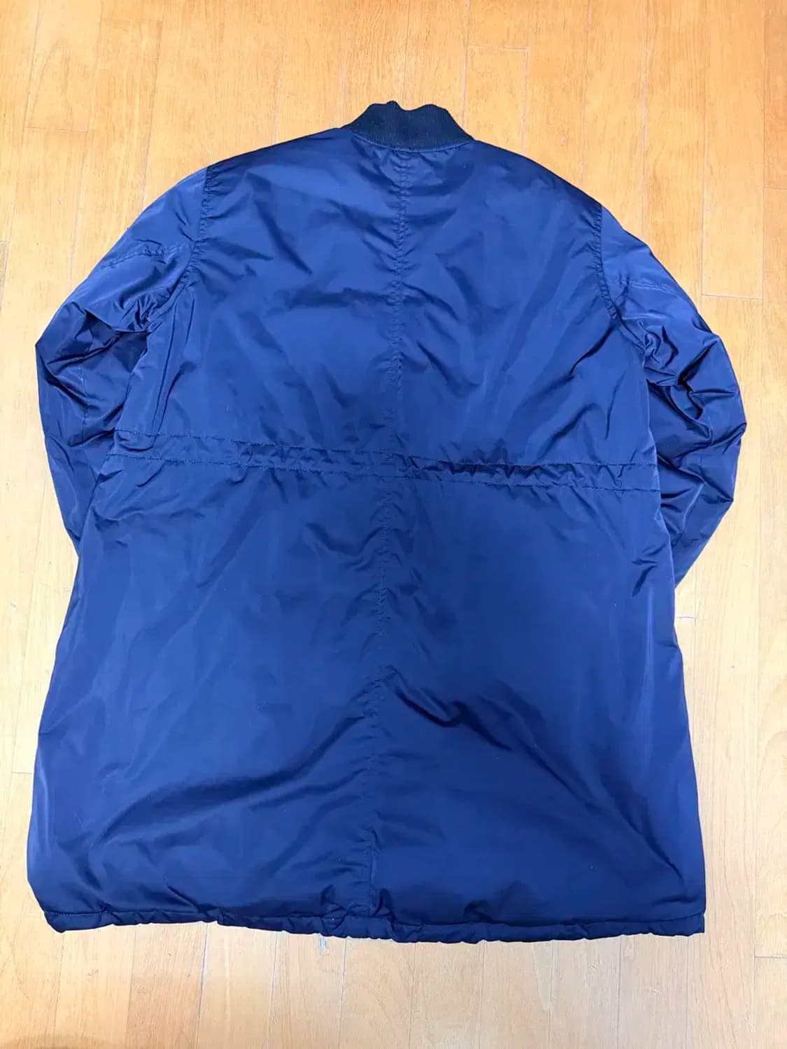 아르마니 익스체인지 오리털 롱 보머 패딩점퍼 야상 S 상품이미지2