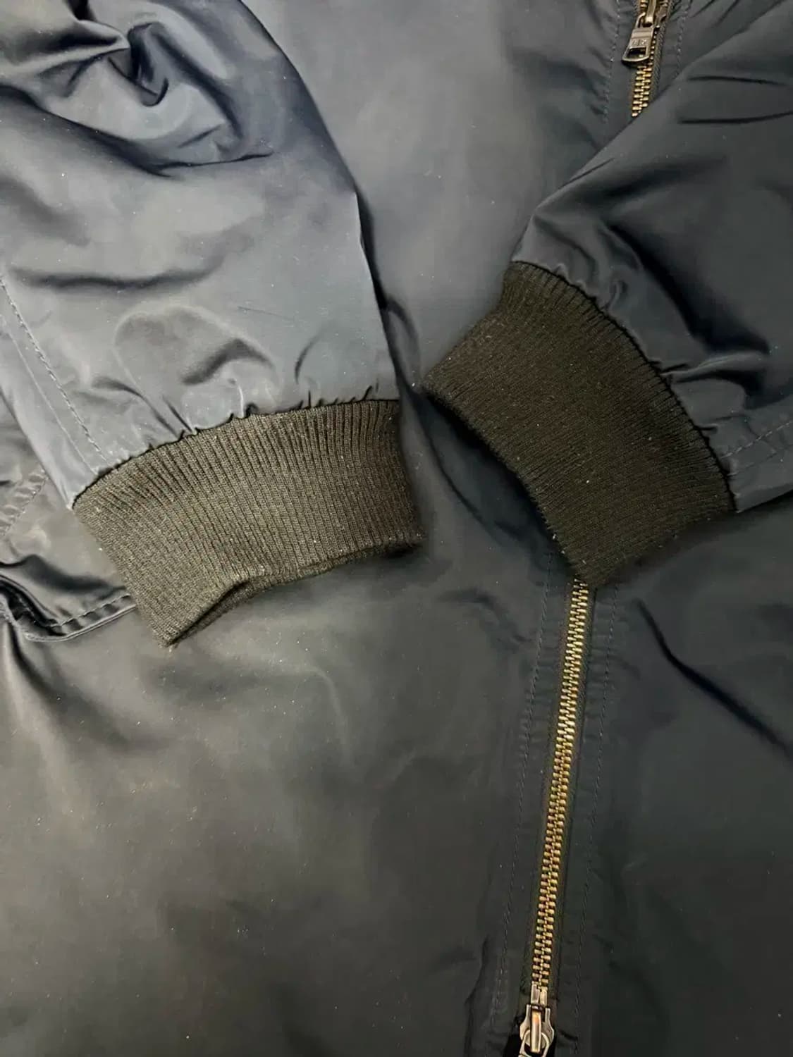 아르마니 익스체인지 오리털 롱 보머 패딩점퍼 야상 S 상품이미지6