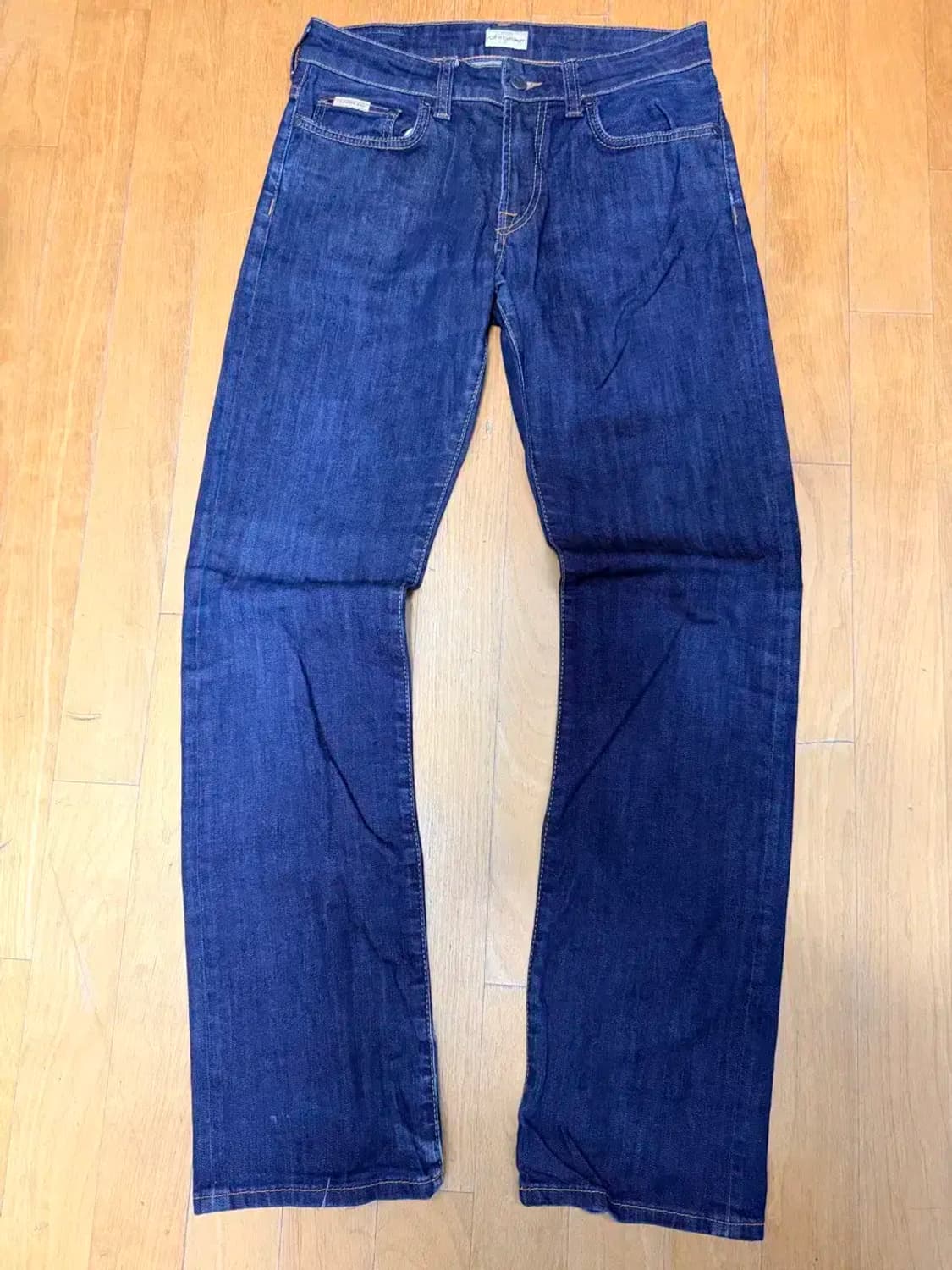 캘빈클라인 진스 레귤러 스트레이트핏 인디고 데님팬츠 30 상품이미지1