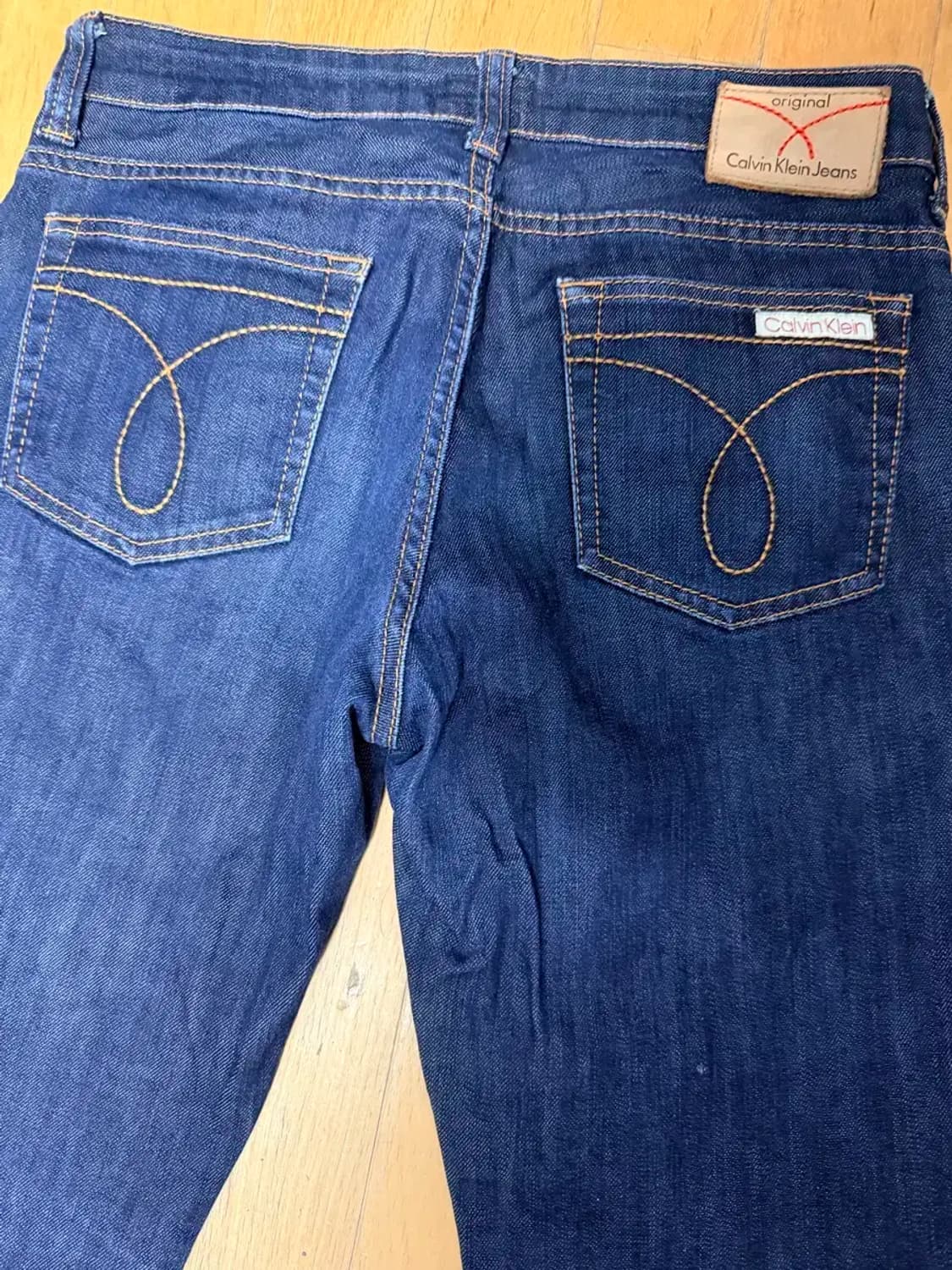 캘빈클라인 진스 레귤러 스트레이트핏 인디고 데님팬츠 30 상품이미지7