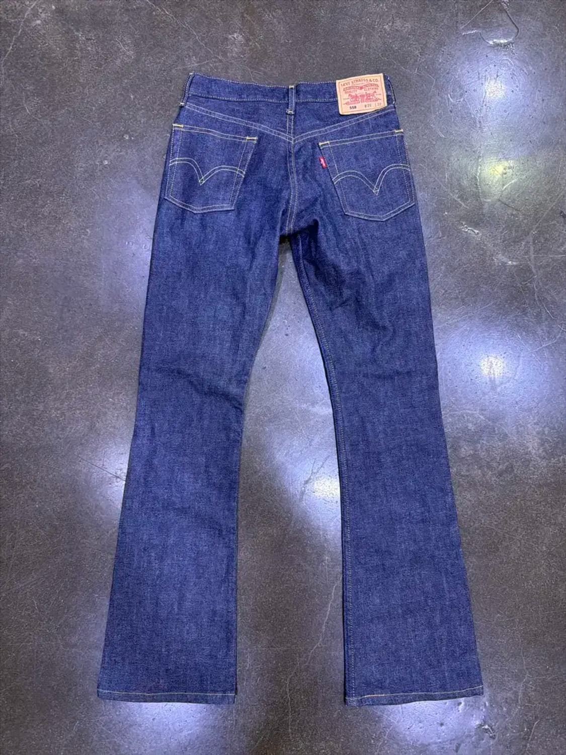 리바이스 558 슬림 부츠컷 플레어핏 인디고 데님팬츠 26 상품이미지2