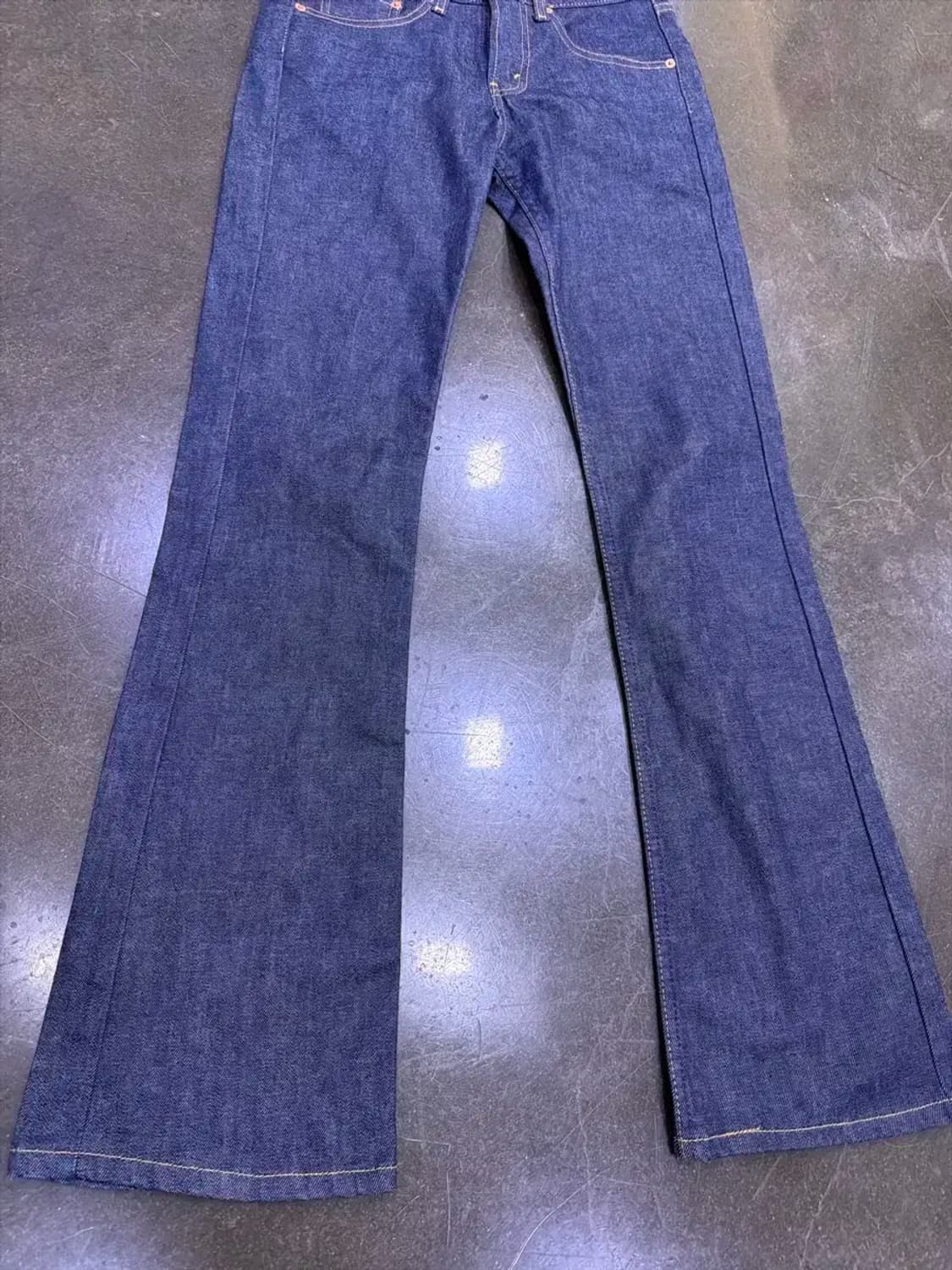 리바이스 558 슬림 부츠컷 플레어핏 인디고 데님팬츠 26 상품이미지4