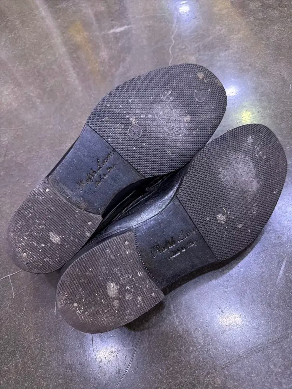 랄프로렌 폴로 클래식 테슬로퍼 슈즈 블랙 270 상품이미지8