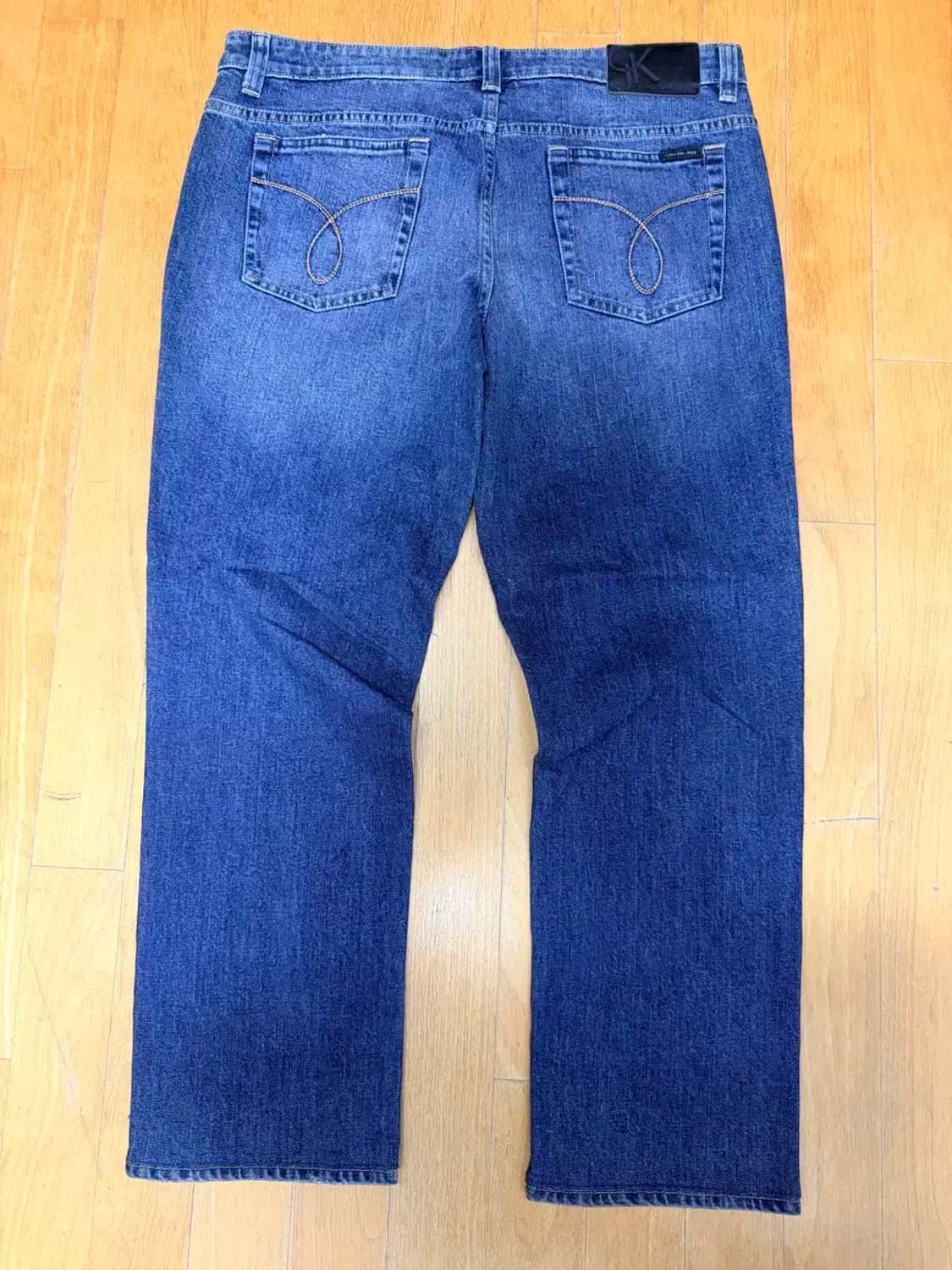 캘빈클라인 진스 컴포트 슬림핏 중청 워싱 데님팬츠 34 상품이미지5