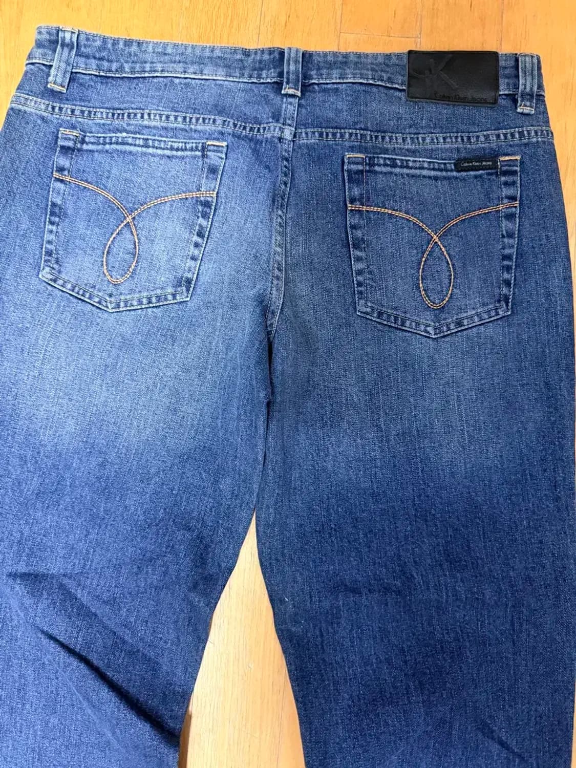 캘빈클라인 진스 컴포트 슬림핏 중청 워싱 데님팬츠 34 상품이미지6