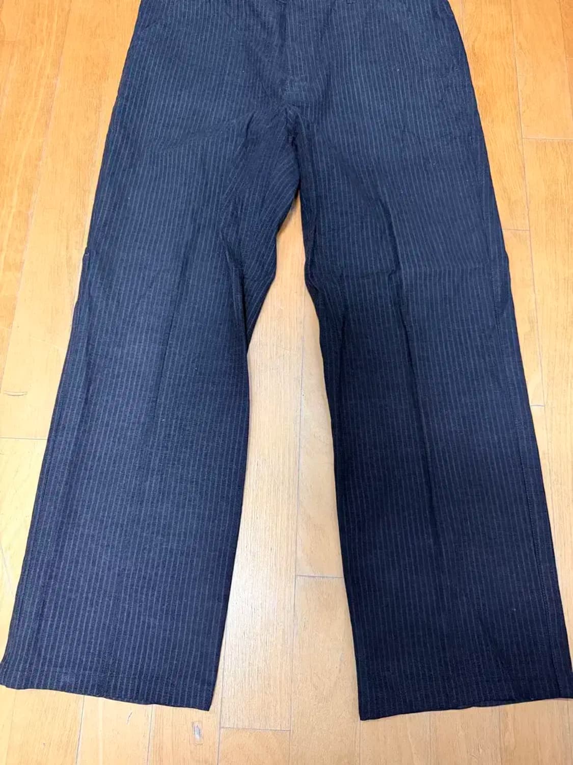 아르마니 진스 002시리즈 스트라이프 백포켓 트라우저 팬츠 36 상품이미지6