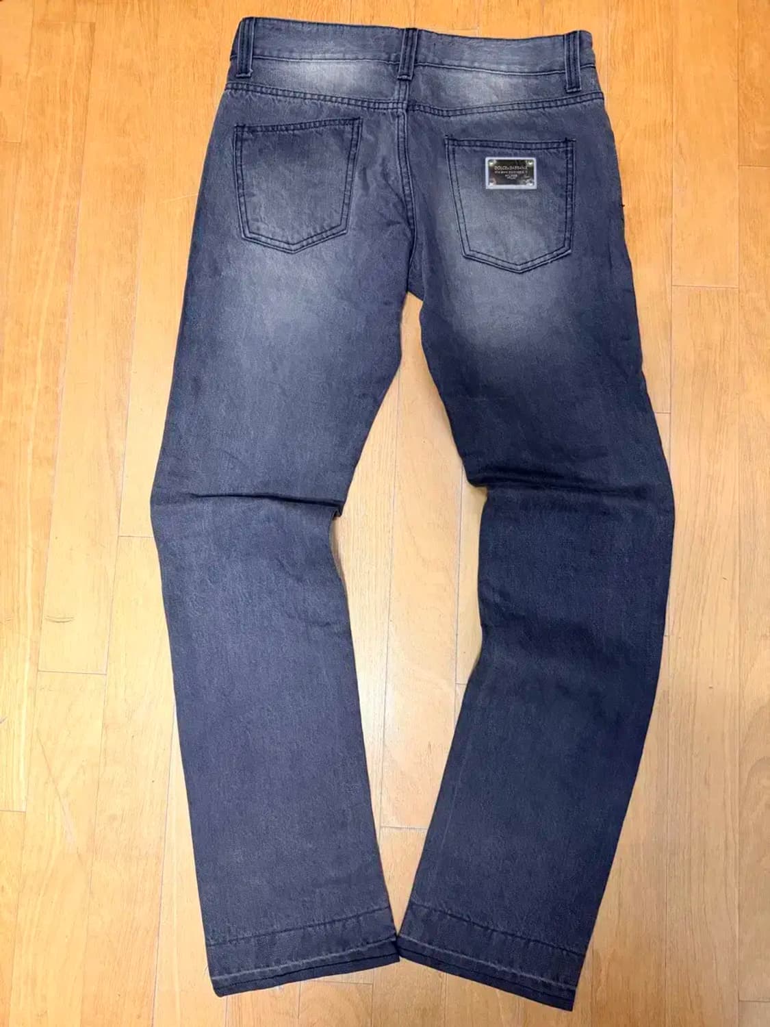 돌체앤가바나 슬림 스트레이트핏 빈티지 워싱 데님팬츠 48 상품이미지2