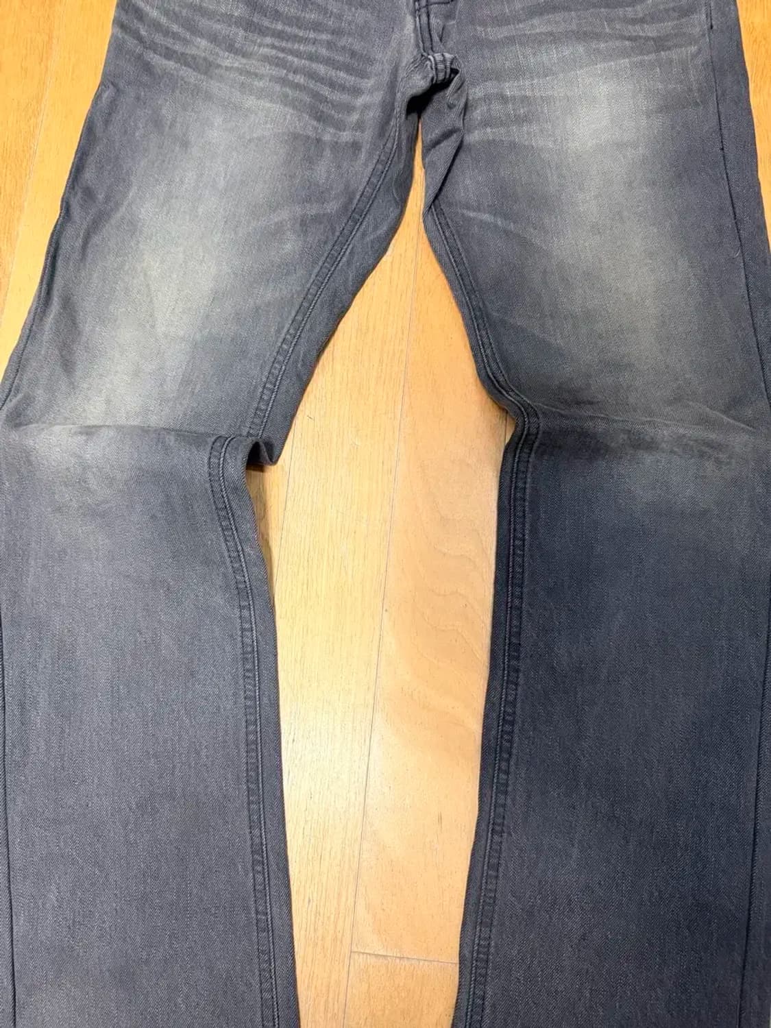 돌체앤가바나 슬림 스트레이트핏 빈티지 워싱 데님팬츠 48 상품이미지4