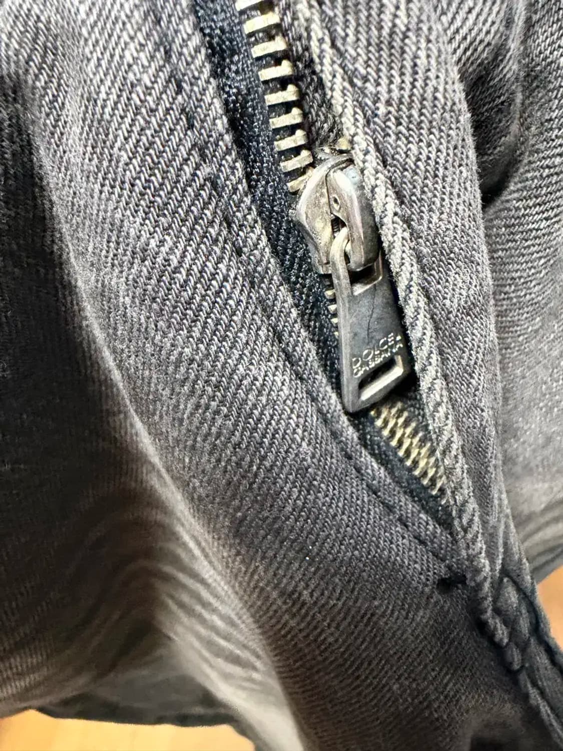 돌체앤가바나 슬림 스트레이트핏 빈티지 워싱 데님팬츠 48 상품이미지8