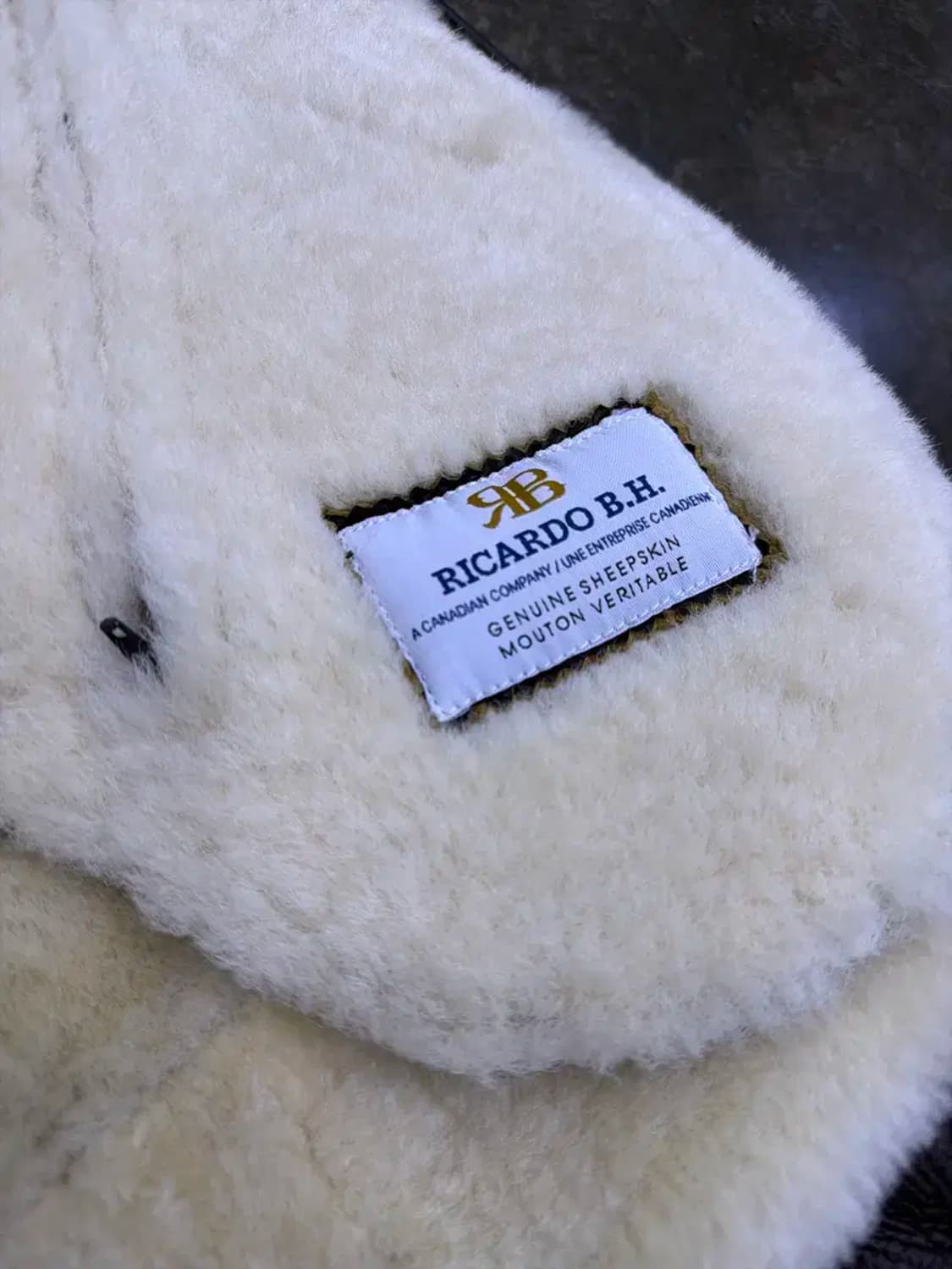 리카르도 BH 양가죽 무스탕 봄버자켓 B-3 M 상품이미지9