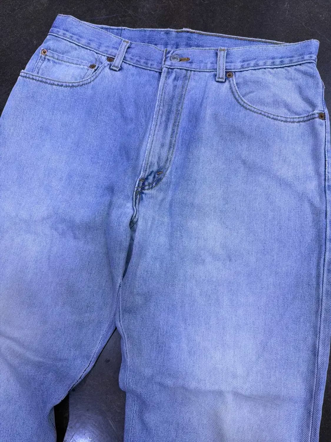 리바이스 00's 505 레귤러핏 연청 빈티지 워싱 데님팬츠 36 상품이미지3