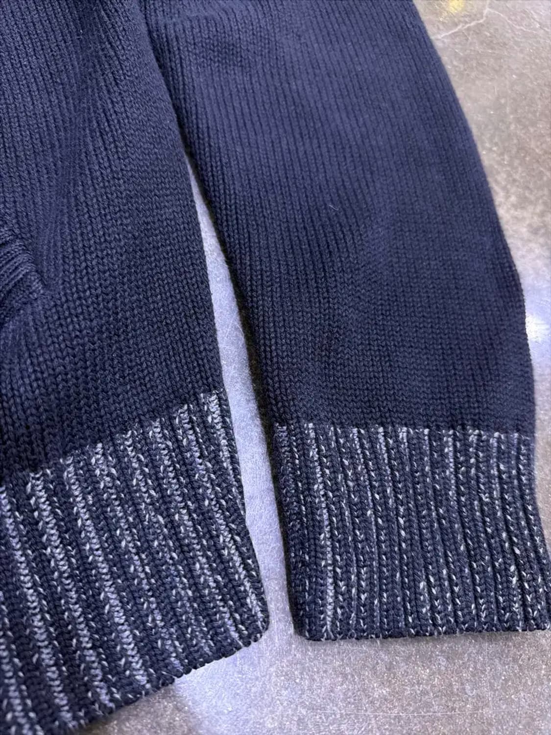 리바이스 타입원 스티치 라인 헤비 니트 집업 M 상품이미지6