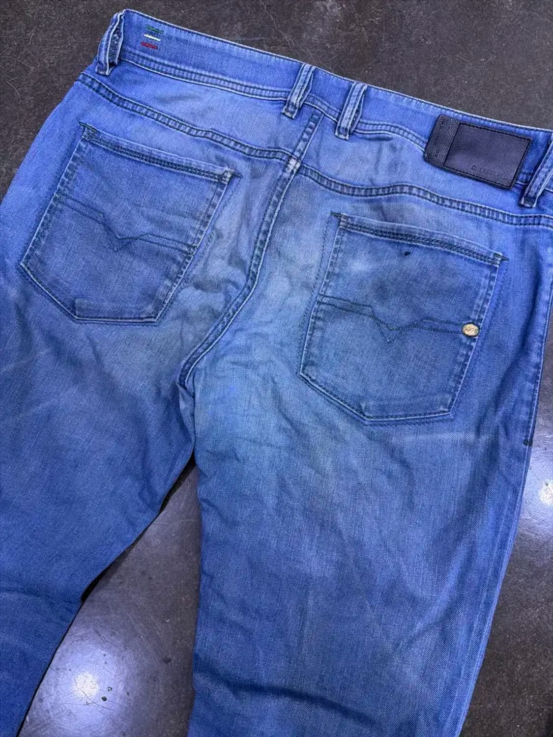 디젤 슬린커 슬림 스키니핏 빈티지 워싱 데님팬츠 31 상품이미지6