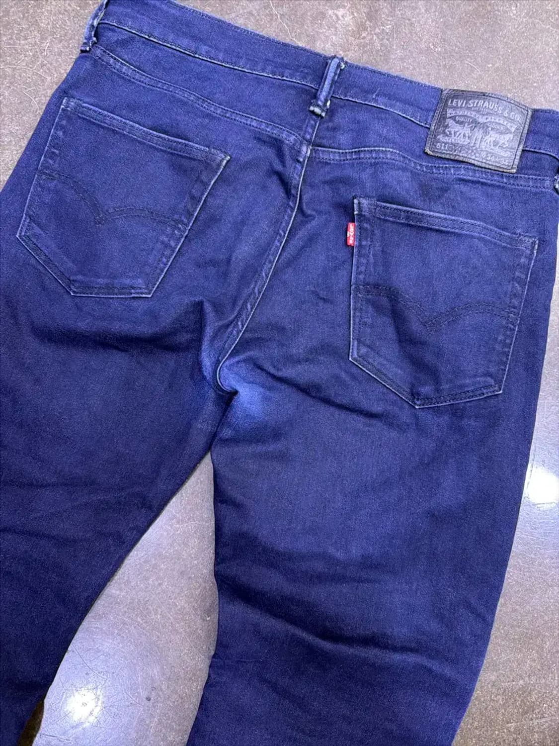리바이스 511 슬림핏 다크네이비 스판덱스 혼방 데님팬츠 34 상품이미지5
