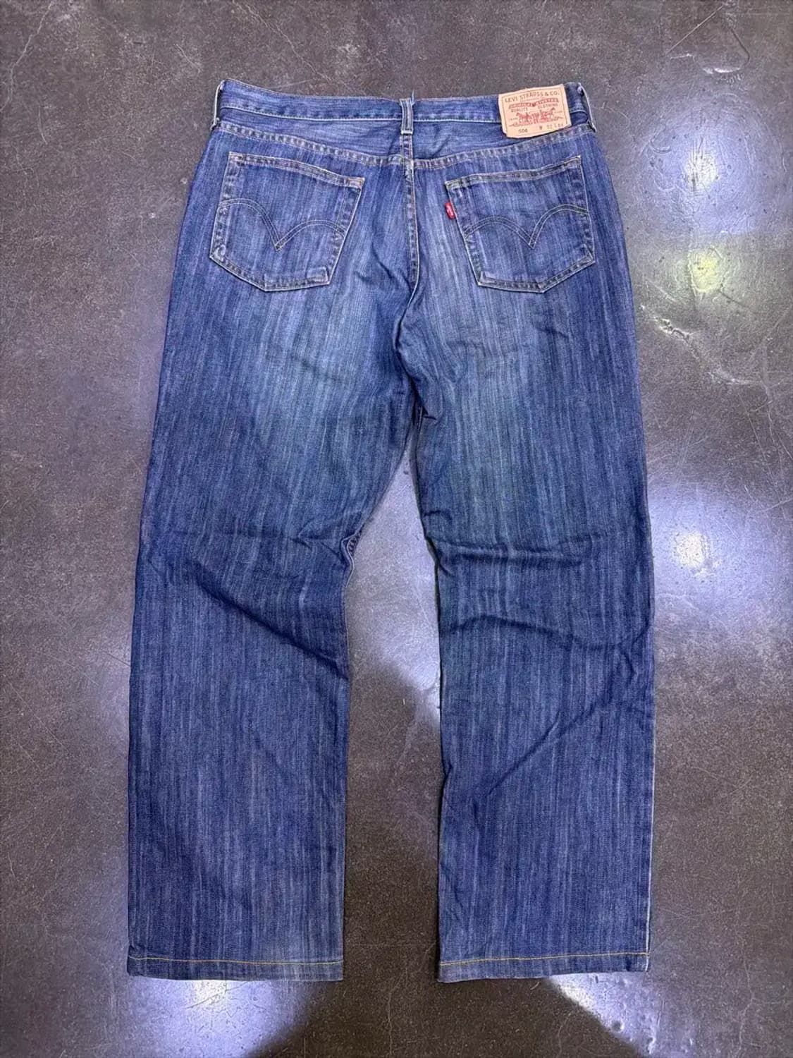 리바이스 506 헤링본 패턴 코리아탭 컴포트 스트레이트 데님팬츠 36 상품이미지2