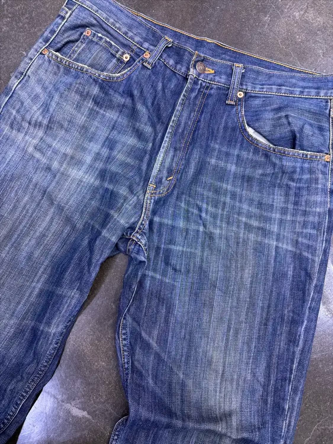 리바이스 506 헤링본 패턴 코리아탭 컴포트 스트레이트 데님팬츠 36 상품이미지3