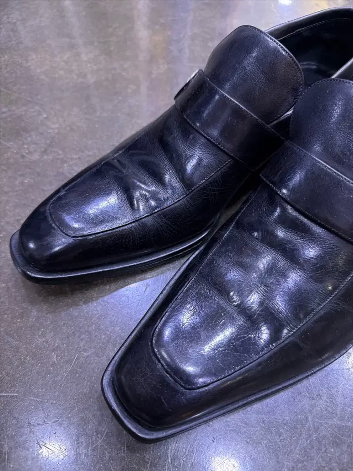 구찌 브로드윅 인터로킹 GG 드레스 로퍼 슈즈 240 상품이미지3